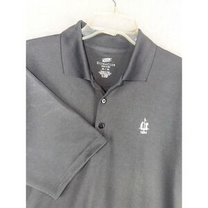 UltraClub Mens Medium Black Cool & Dry Polo Country Club of Asheville 1894
